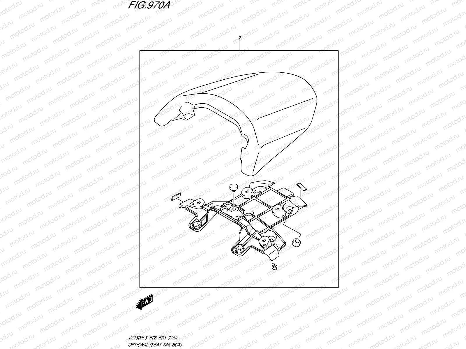 970A - OPTIONAL (SEAT TAIL BOX)