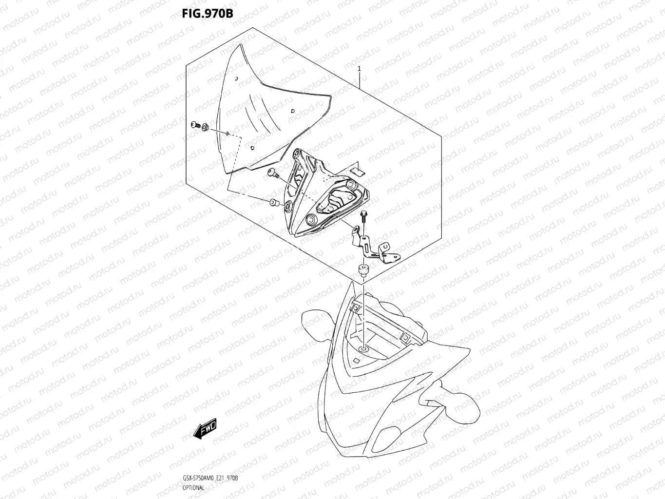 970B - OPTIONAL COVER SET