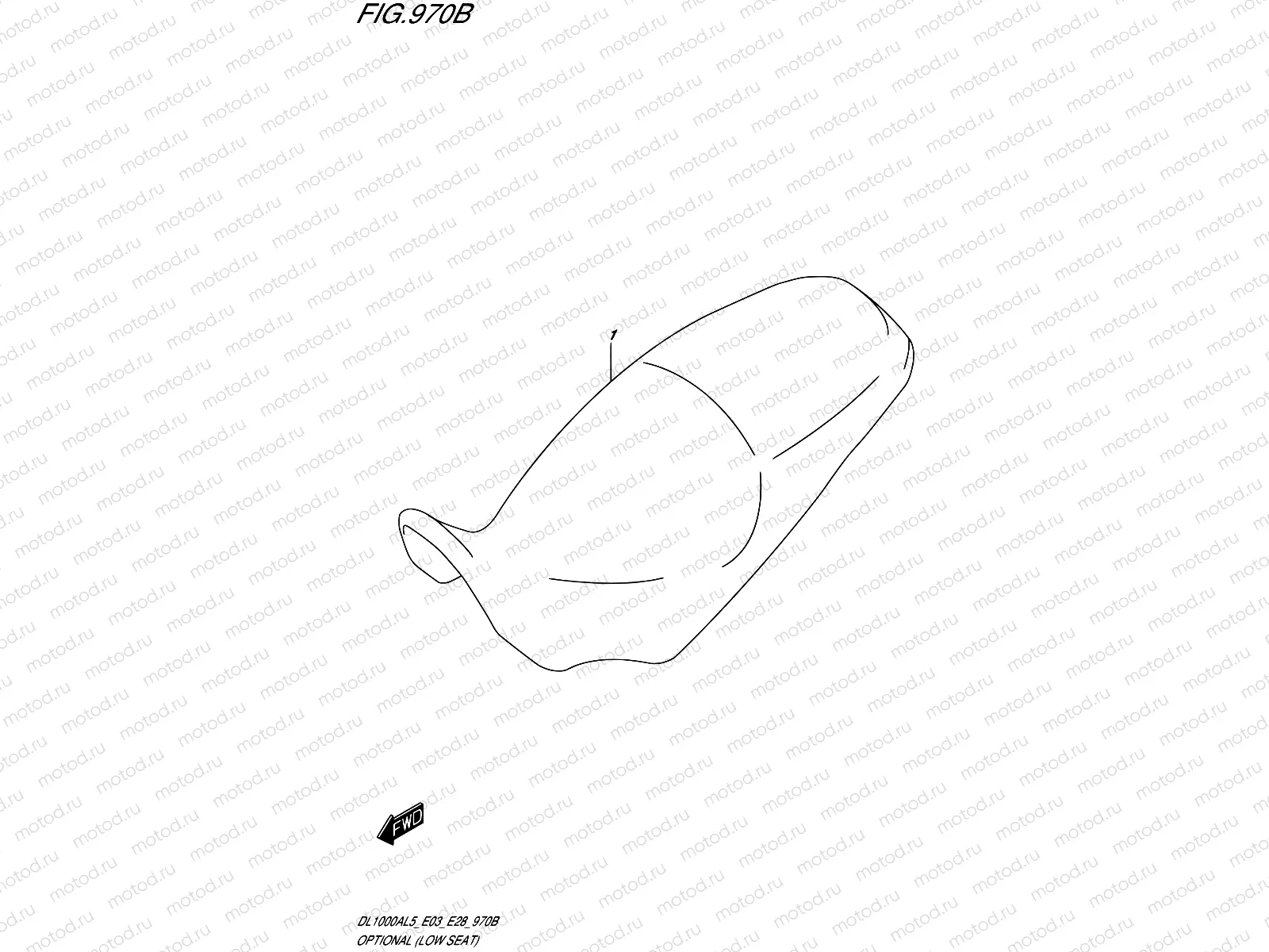 970B - OPTIONAL (LOW SEAT)