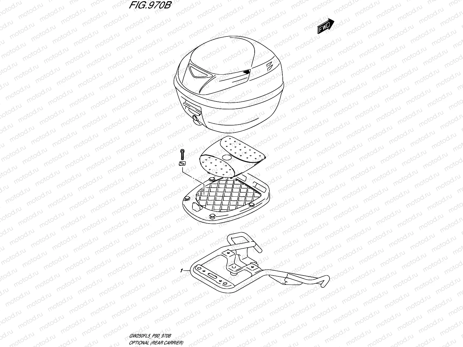 970B - OPTIONAL (REAR CARRIER)
