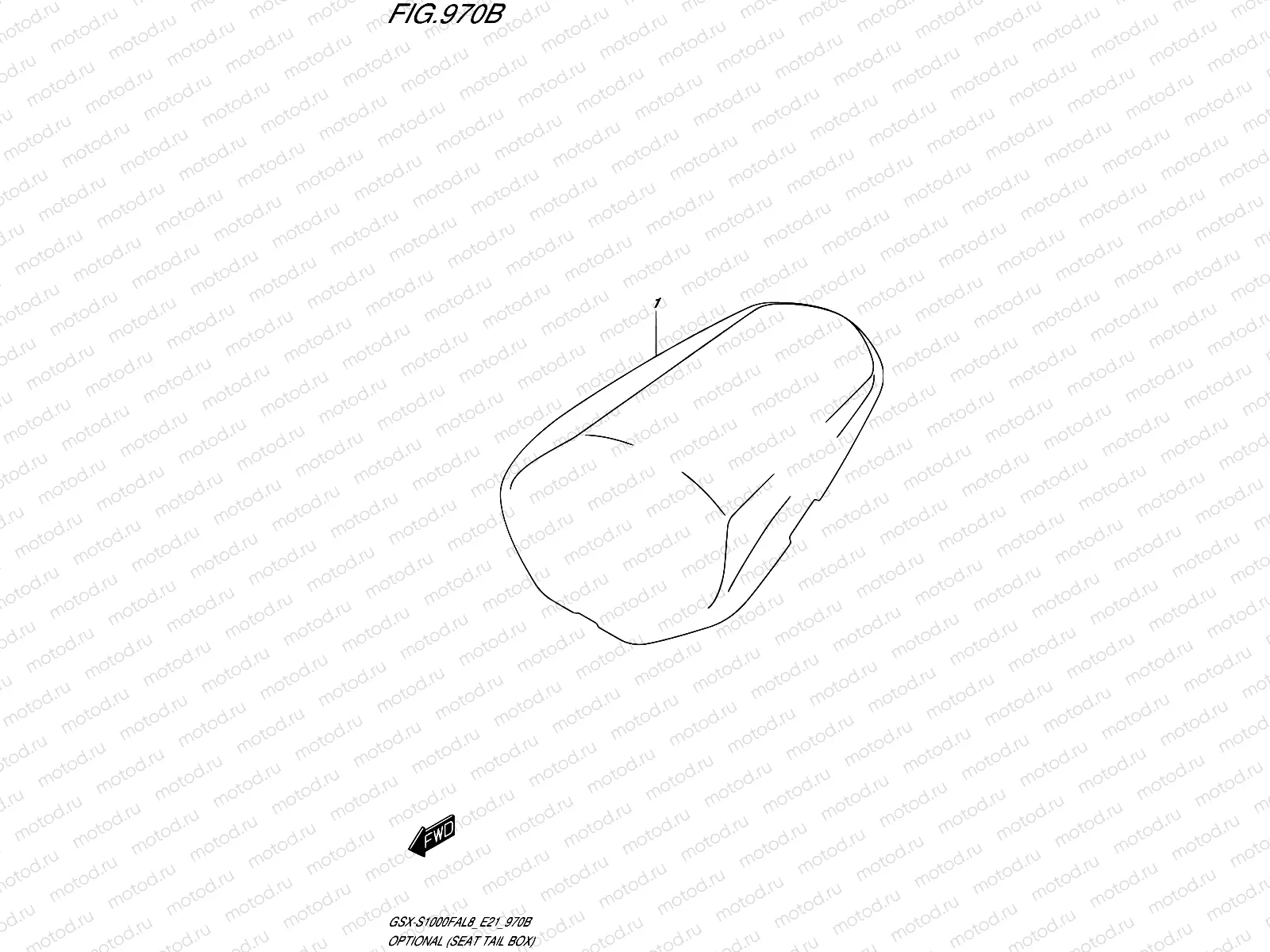 970B - OPTIONAL (SEAT TAIL BOX)