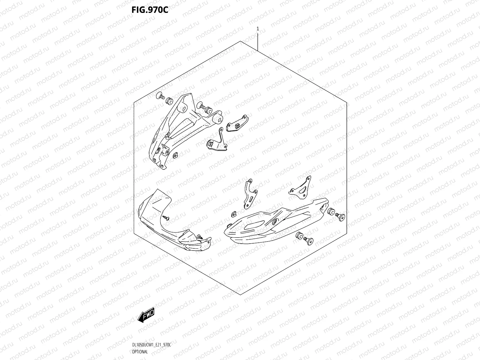 970C - OPTIONAL COWLING SET