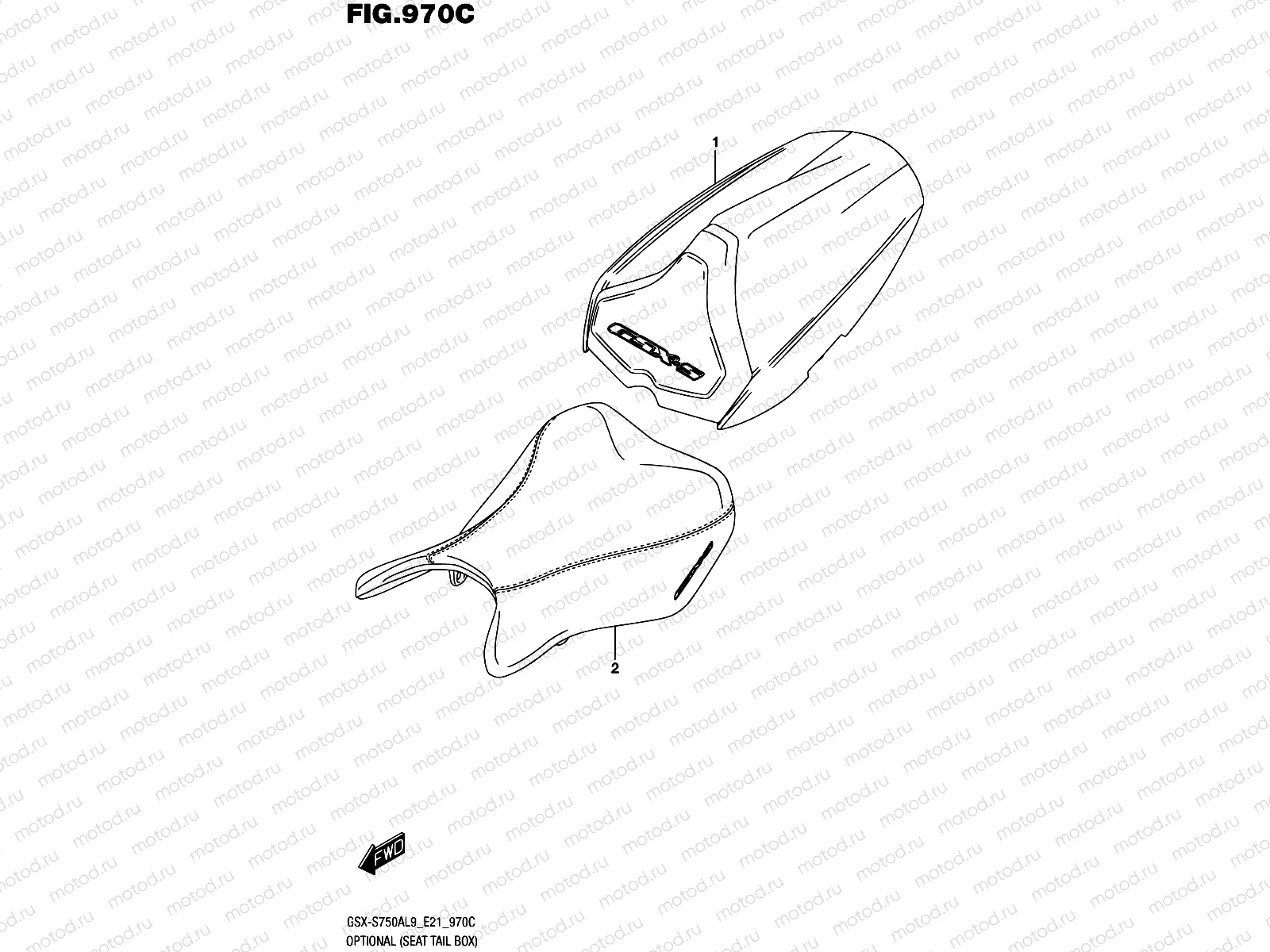 970C - OPTIONAL (SEAT TAIL BOX)