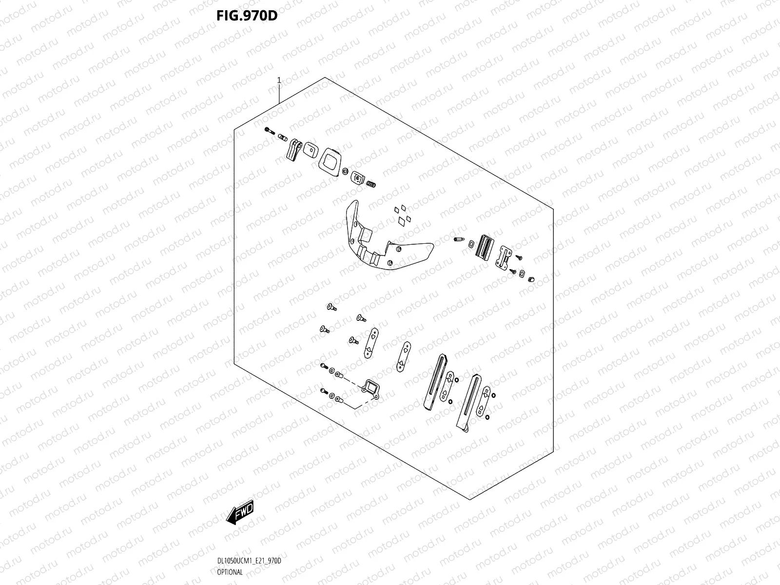 970D - OPTIONAL WINDSCREEN SET
