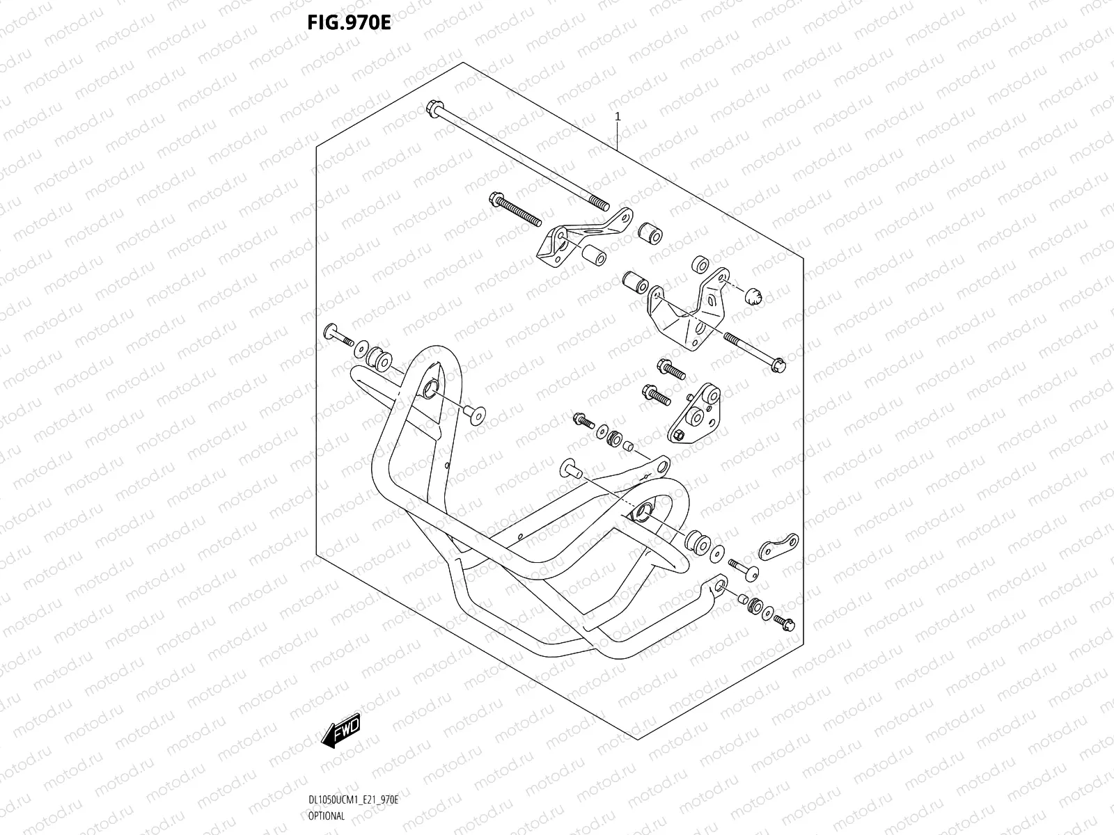 970E - OPTIONAL ENGINE BARS