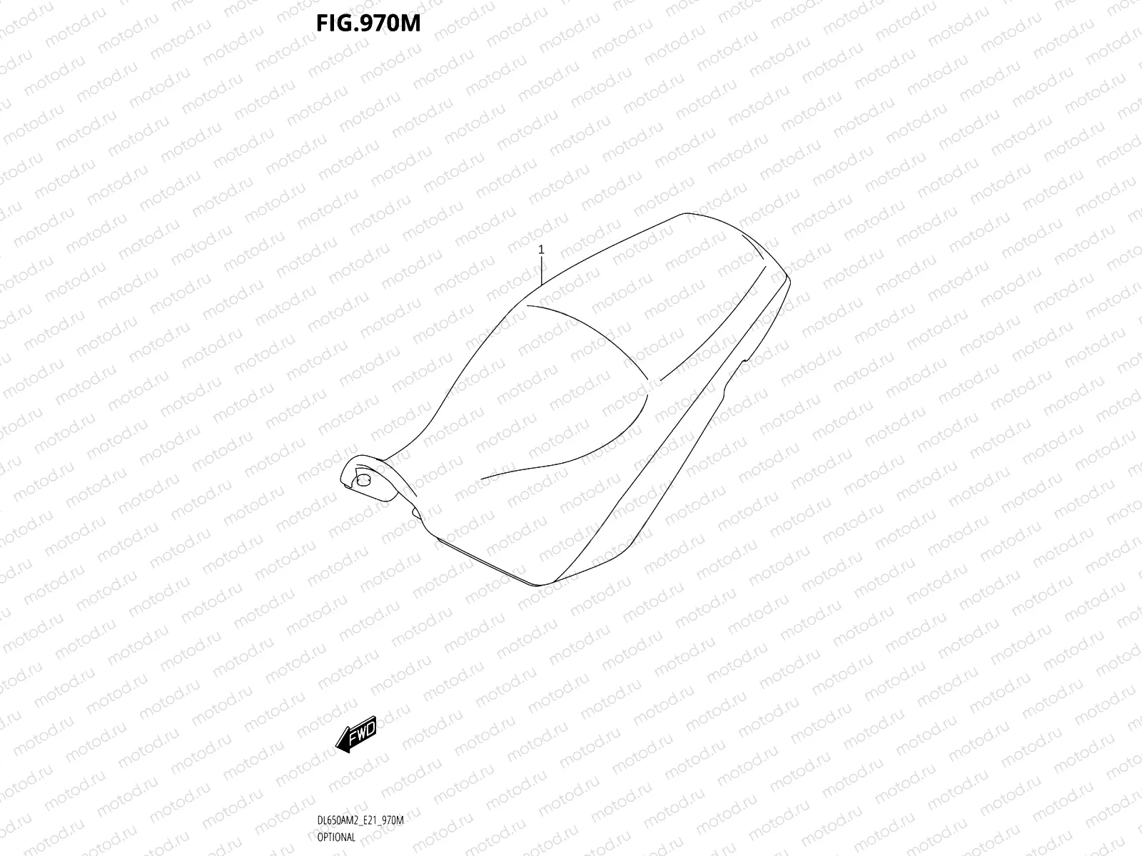 970M - OPTIONAL (HIGH SEAT)