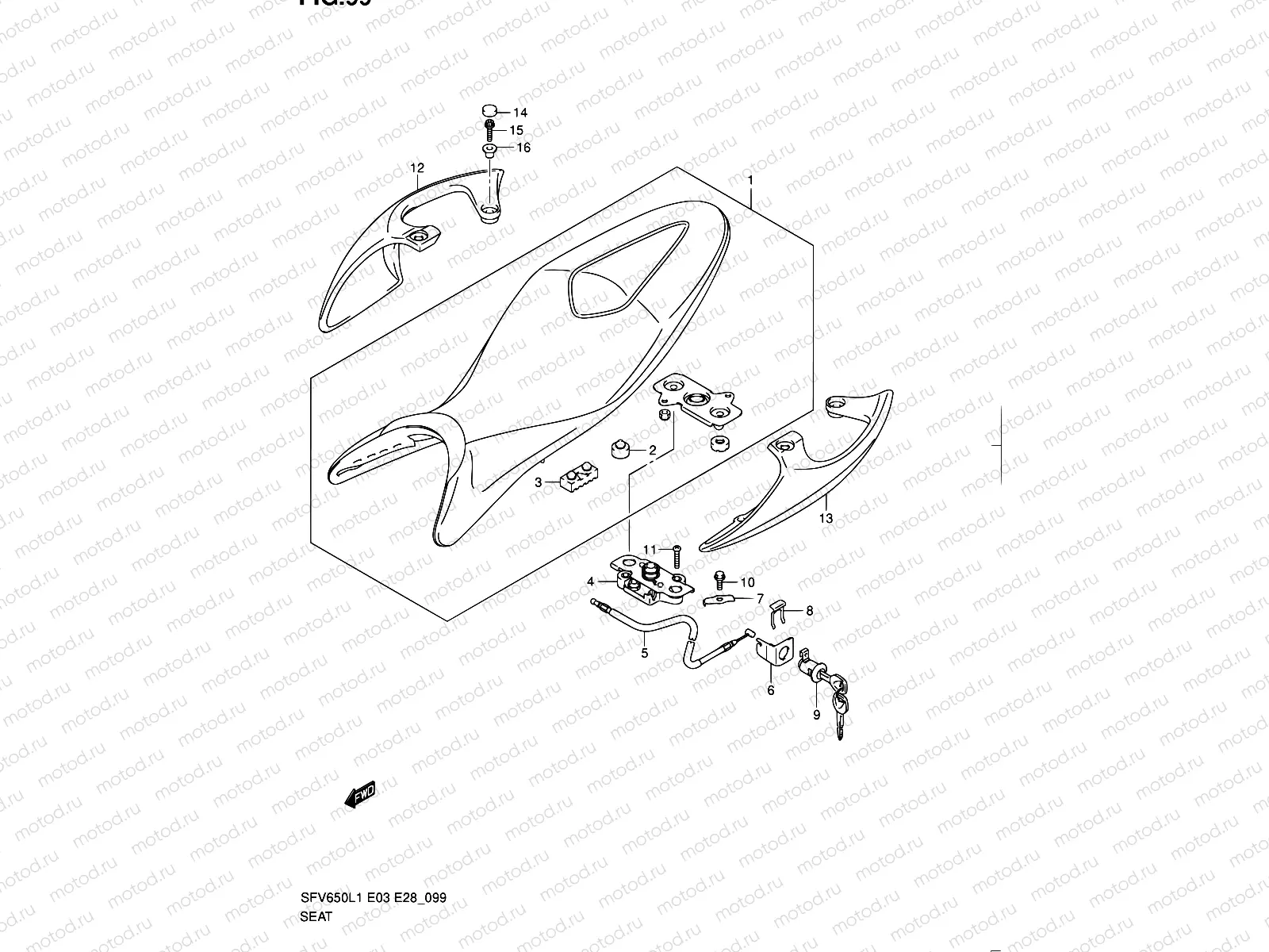99 - SEAT (SFV650L1 E03)