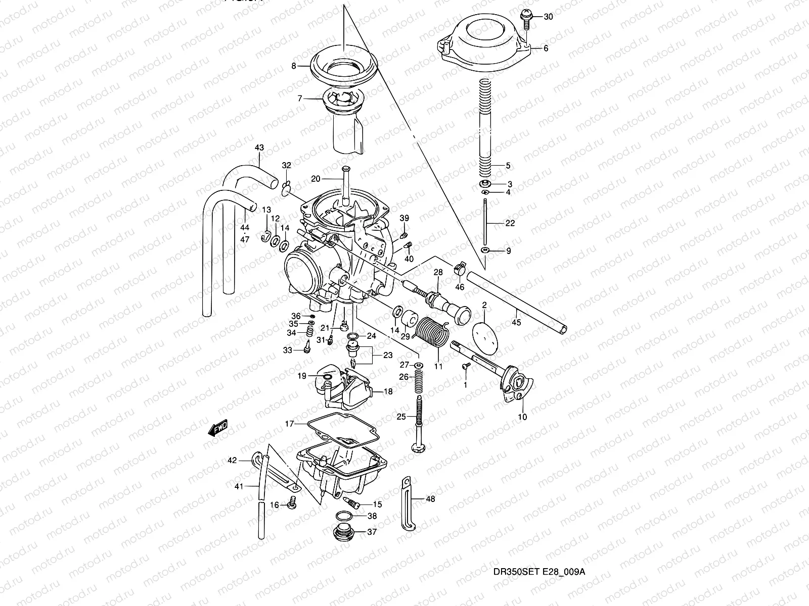 9A - CARBURETOR (MODEL N/P)