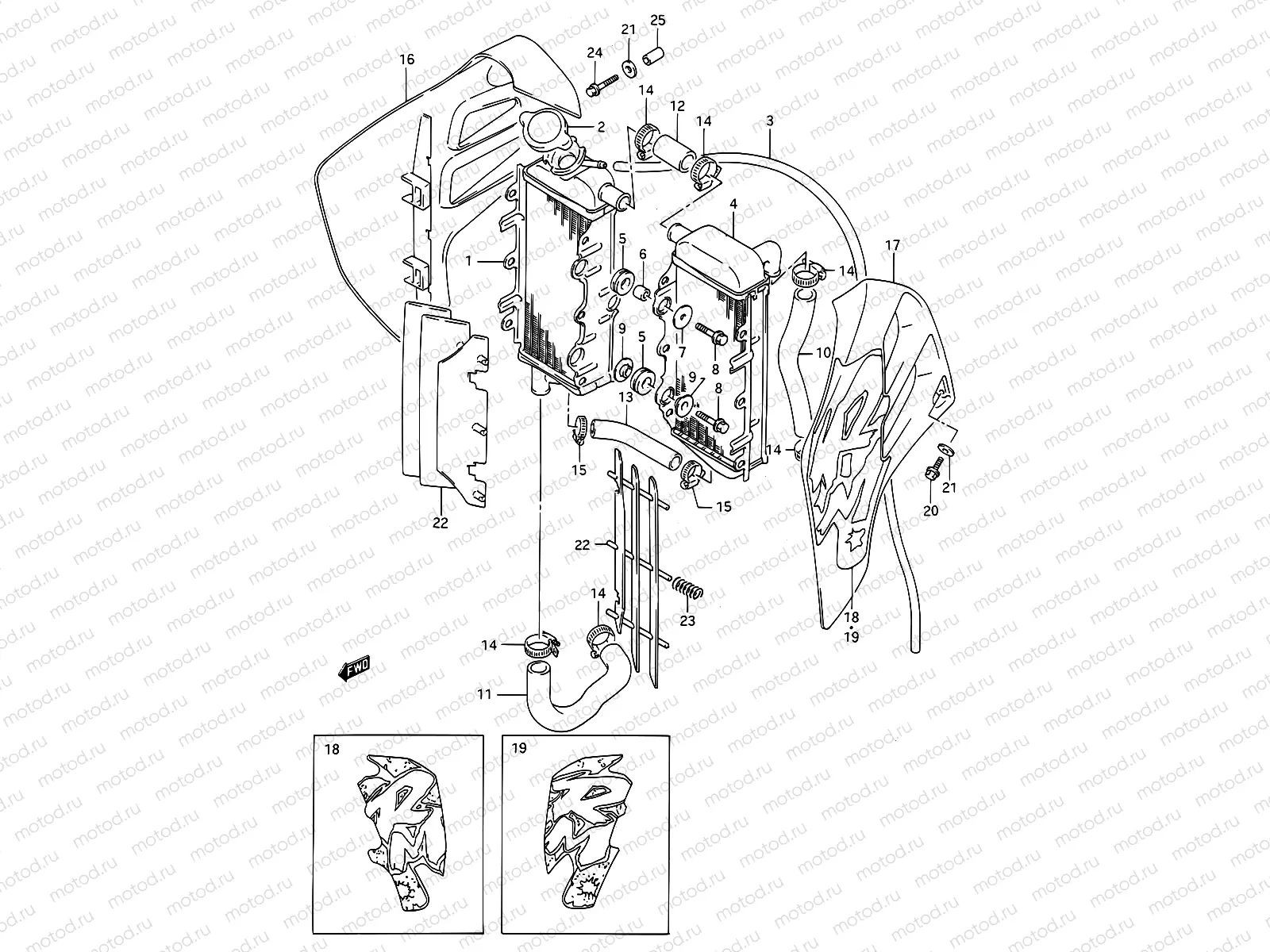 9A - RADIATOR (MODEL M)