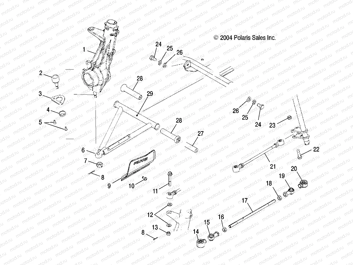A-ARM and STRUT MOUNTING - A05MH76AC/AT/AU/AW (4977217721C07) | A-ARM and STRUT MOUNTING - A05MH76AC/AT/AU/AW (4977217721C07)