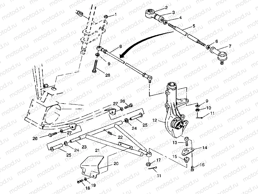 A-ARM/STRUT MOUNTING 4X4 350L W938139 (4924052405019A) | A-ARM/STRUT MOUNTING 4X4 350L W938139 (4924052405019A)