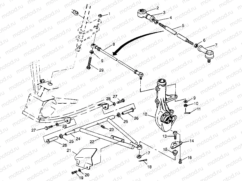 A-ARM/STRUT MOUNTING 6x6 300 W948730 (4926792679B007) | A-ARM/STRUT MOUNTING 6x6 300 W948730 (4926792679B007)