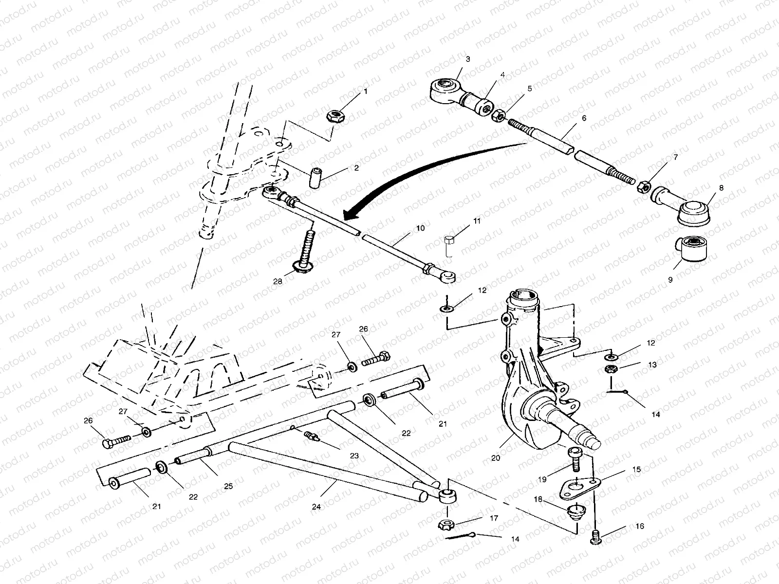 A-ARM/STRUT MOUNTING - A00AA32AB (4960076007B004) | A-ARM/STRUT MOUNTING - A00AA32AB (4960076007B004)