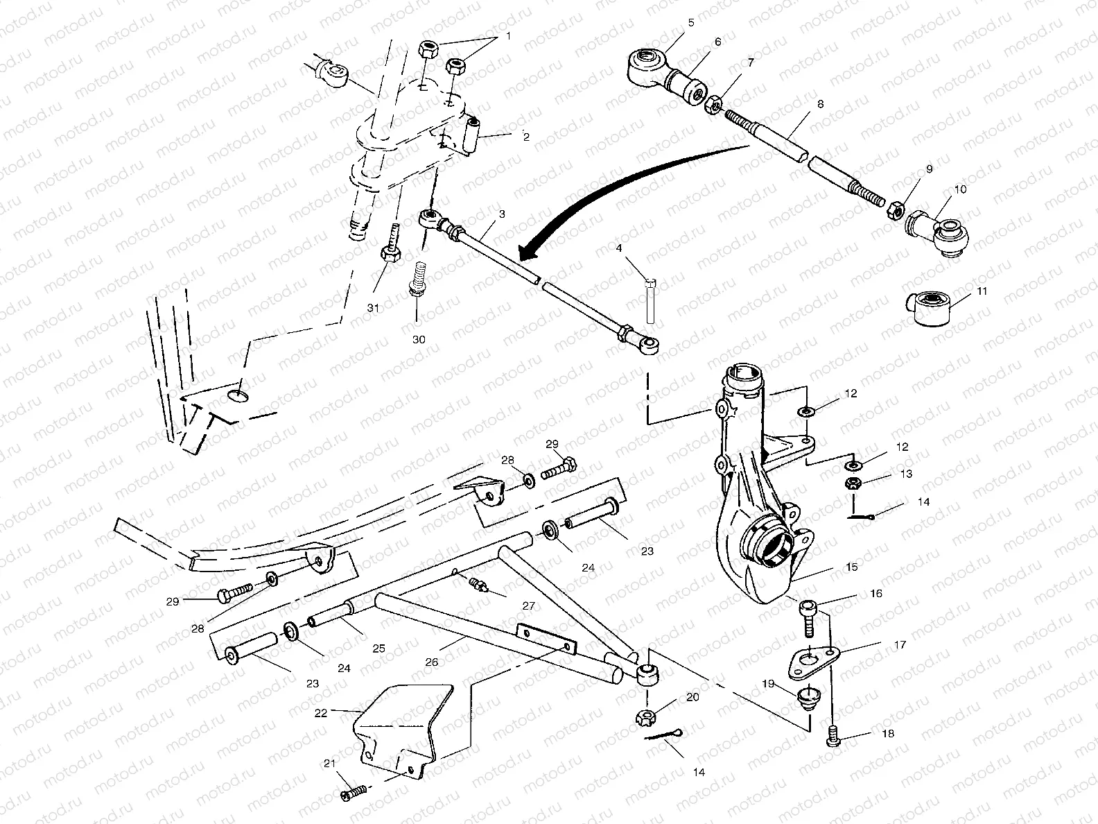 A - ARM/STRUT MOUNTING - A00BG38CA (4954845484B009) | A - ARM/STRUT MOUNTING - A00BG38CA (4954845484B009)