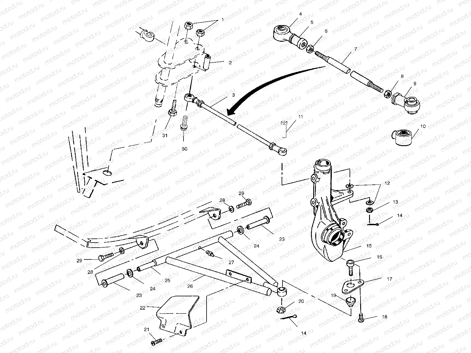 A-ARM/STRUT MOUNTING - A00BG50AA (4954855485B009) | A-ARM/STRUT MOUNTING - A00BG50AA (4954855485B009)