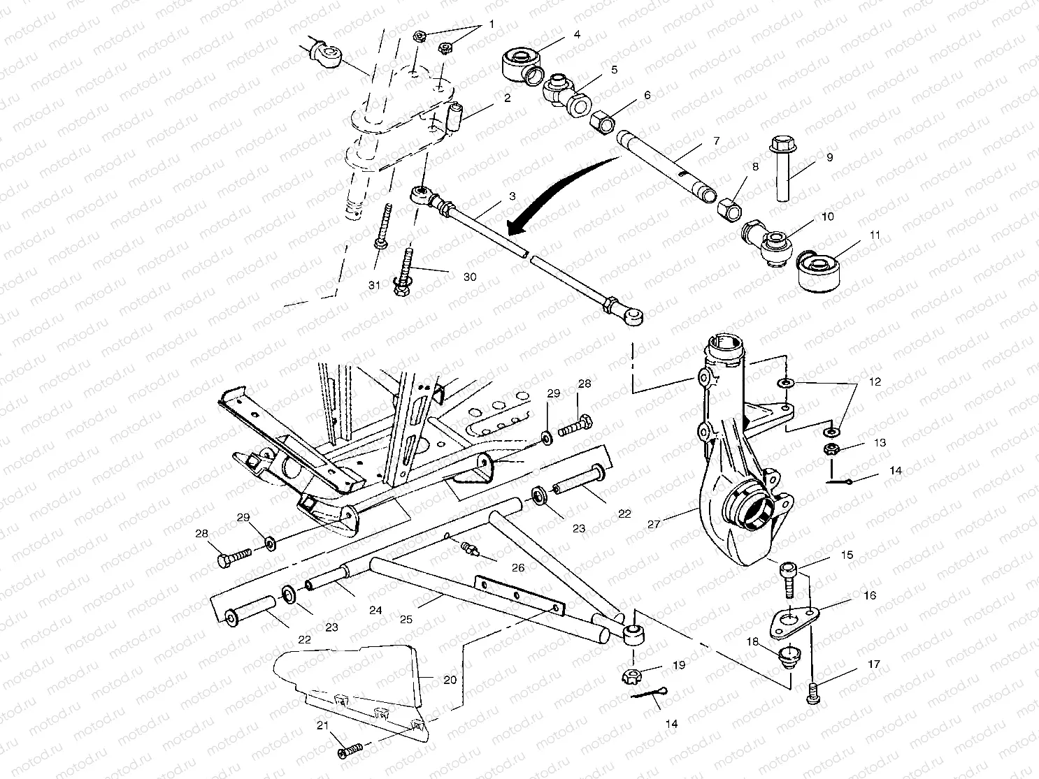 A-ARM/STRUT MOUNTING - A00CH46CA (4954785478C001) | A-ARM/STRUT MOUNTING - A00CH46CA (4954785478C001)