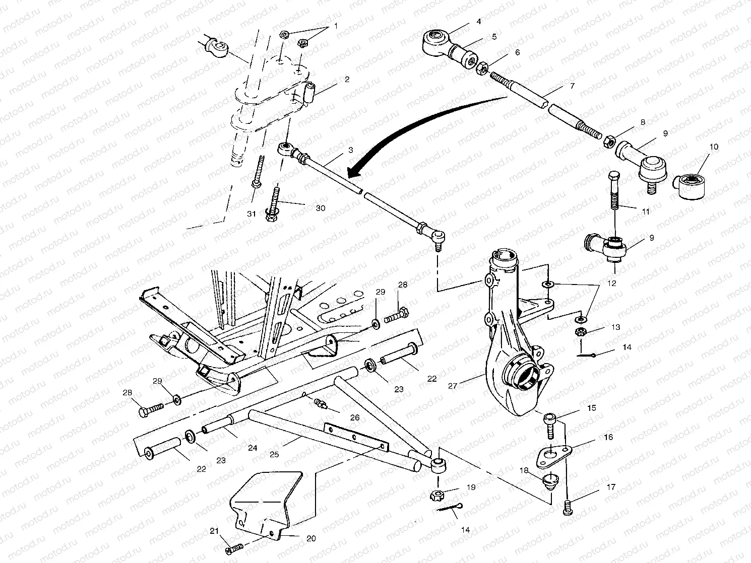 A-ARM/STRUT MOUNTING - A00CL50AA (4954815481B007) | A-ARM/STRUT MOUNTING - A00CL50AA (4954815481B007)