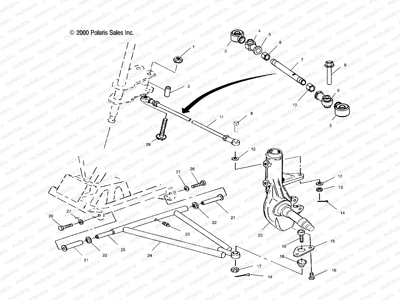 A-ARM/STRUT MOUNTING - A01AA32AA (4963816381B003) | A-ARM/STRUT MOUNTING - A01AA32AA (4963816381B003)