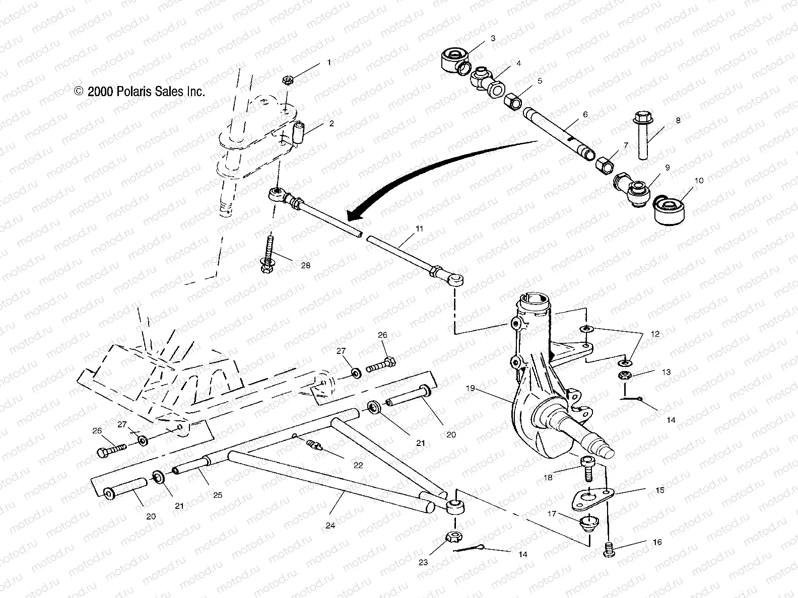 A-ARM/STRUT MOUNTING - A01BA25CA (4963666366B002) | A-ARM/STRUT MOUNTING - A01BA25CA (4963666366B002)
