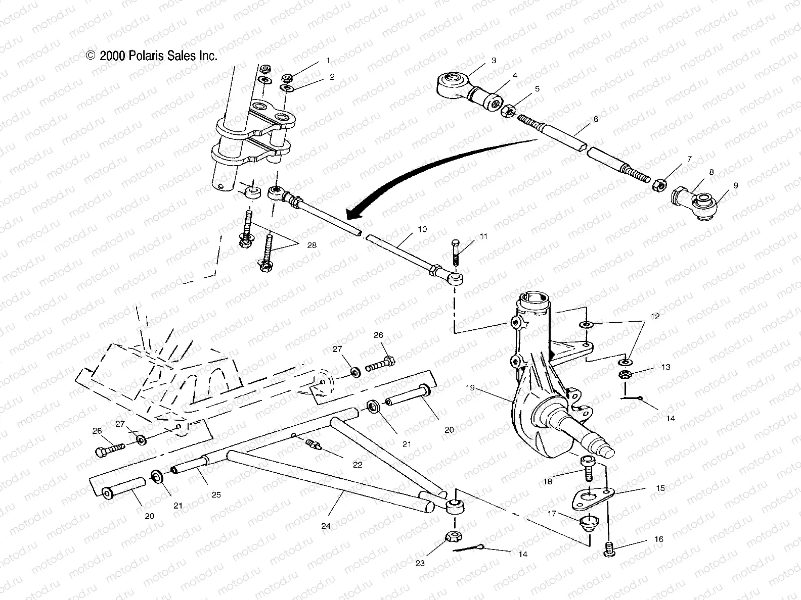 A-ARM/STRUT MOUNTING - A01BA38CA (4968366836B003) | A-ARM/STRUT MOUNTING - A01BA38CA (4968366836B003)