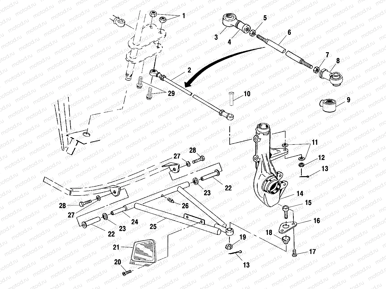 A-ARM/STRUT MOUNTING - A01BG50AA (4963766376B007) | A-ARM/STRUT MOUNTING - A01BG50AA (4963766376B007)