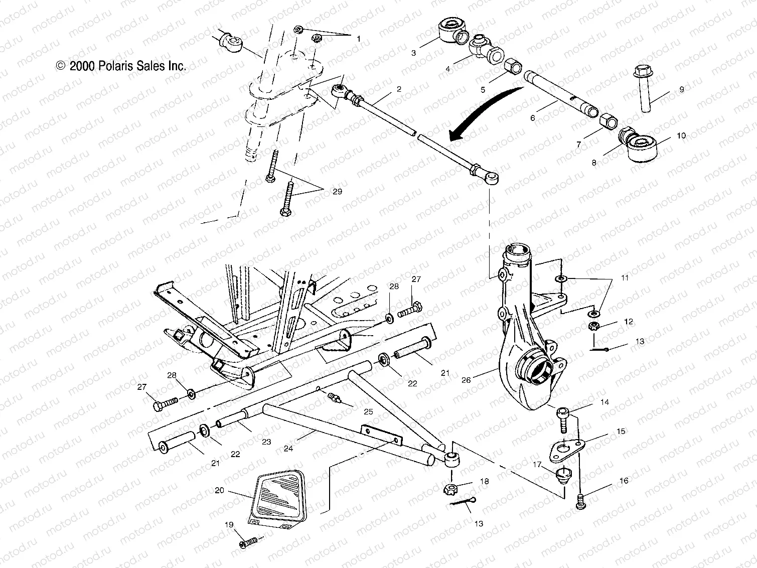 A-ARM/STRUT MOUNTING - A01CD50AA (4964196419C002) | A-ARM/STRUT MOUNTING - A01CD50AA (4964196419C002)