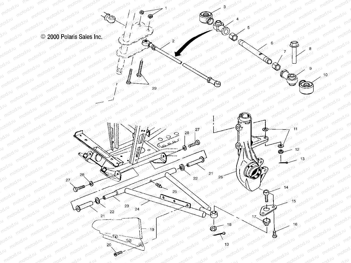 A-ARM/STRUT MOUNTING - A01CH42AA (4964436443B012) | A-ARM/STRUT MOUNTING - A01CH42AA (4964436443B012)