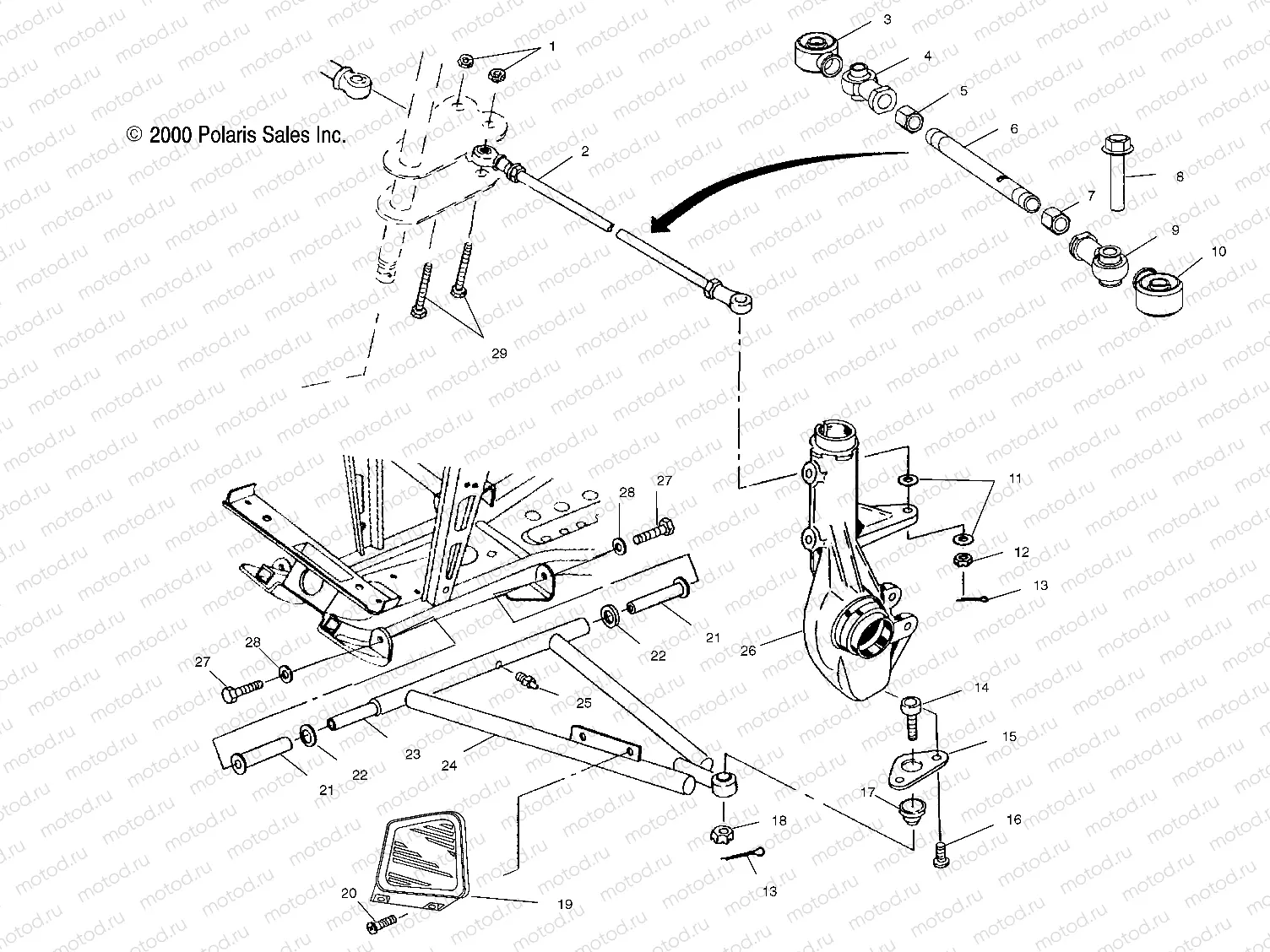 A-ARM/STRUT MOUNTING - A01CL50AA (4964586458B005) | A-ARM/STRUT MOUNTING - A01CL50AA (4964586458B005)