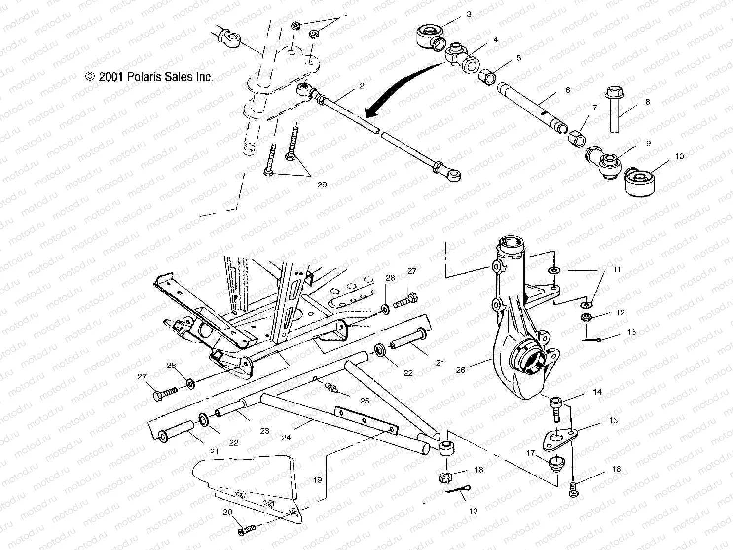 A-ARM/STRUT MOUNTING - A02CH42AA (4968536853B14) | A-ARM/STRUT MOUNTING - A02CH42AA (4968536853B14)