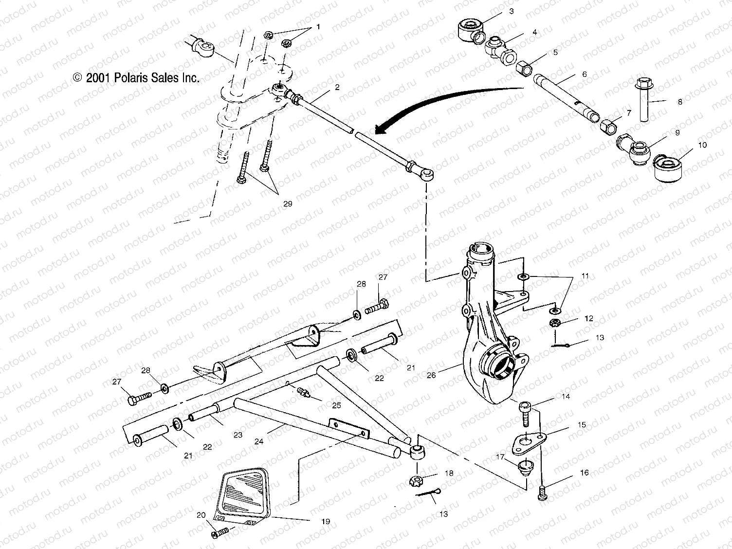 A-ARM/STRUT MOUNTING - A02CL50AA/DA (4967986798B05) | A-ARM/STRUT MOUNTING - A02CL50AA/DA (4967986798B05)