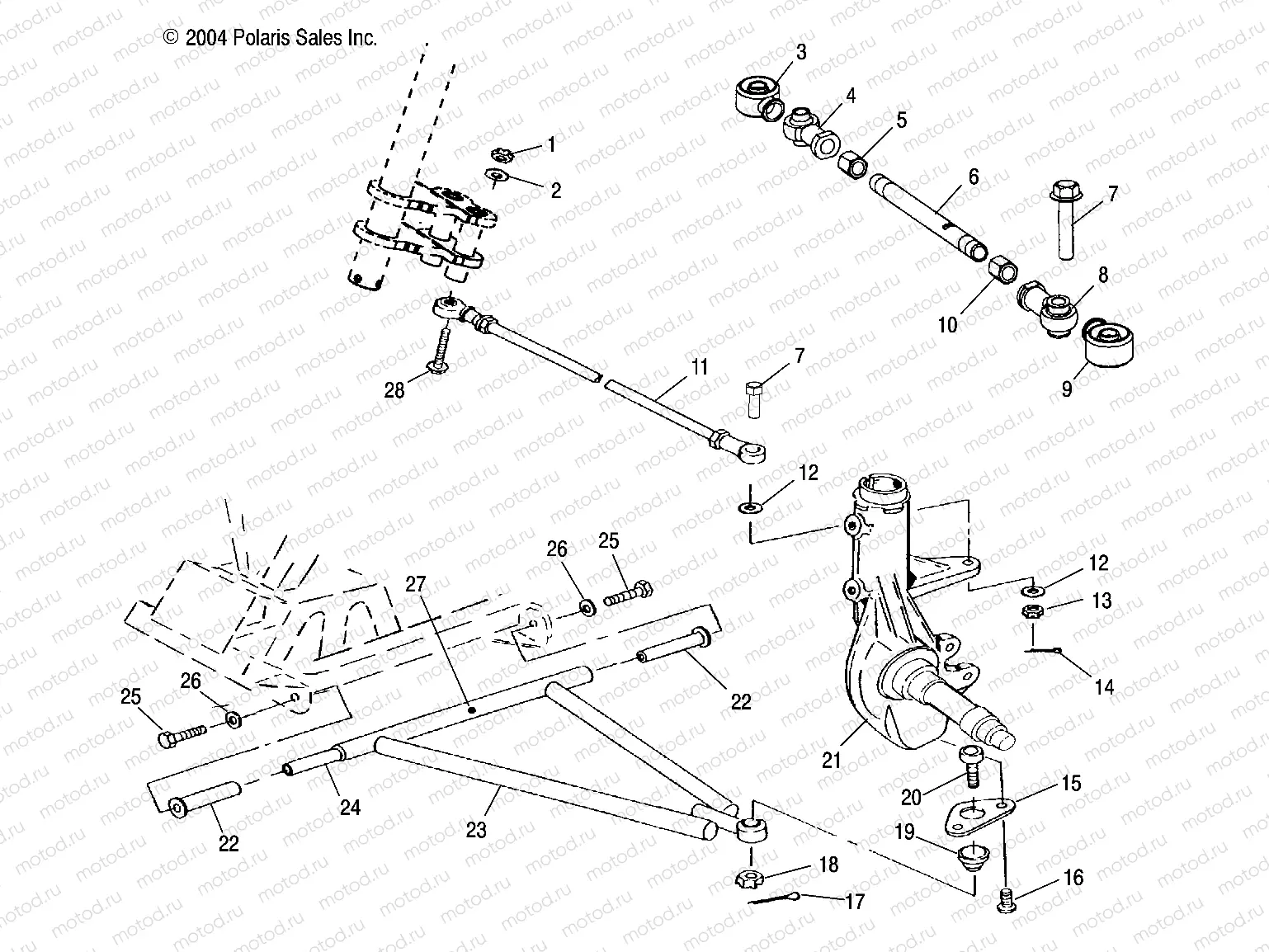 A-ARM/STRUT MOUNTING - A04CA32AA/AB/FA (4994839483B07) | A-ARM/STRUT MOUNTING - A04CA32AA/AB/FA (4994839483B07)