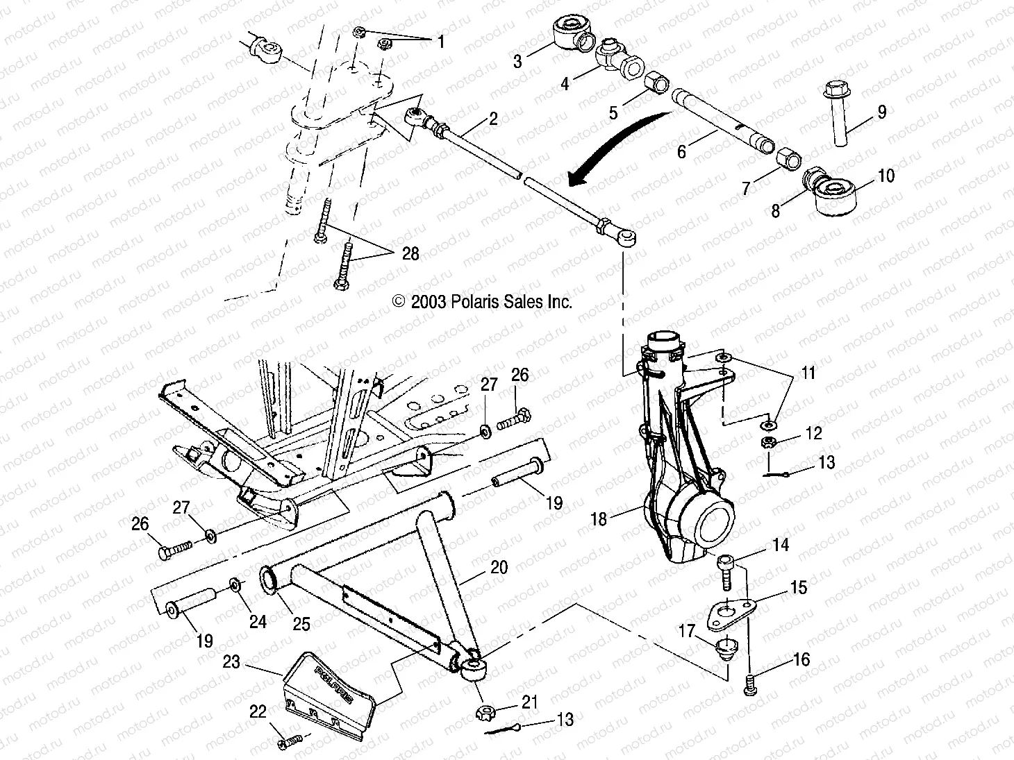 A-ARM/STRUT MOUNTING - A04CH50AO/AQ/AR/AS/AT/AV/AW/AX (4987288728C03) | A-ARM/STRUT MOUNTING - A04CH50AO/AQ/AR/AS/AT/AV/AW/AX (4987288728C03)