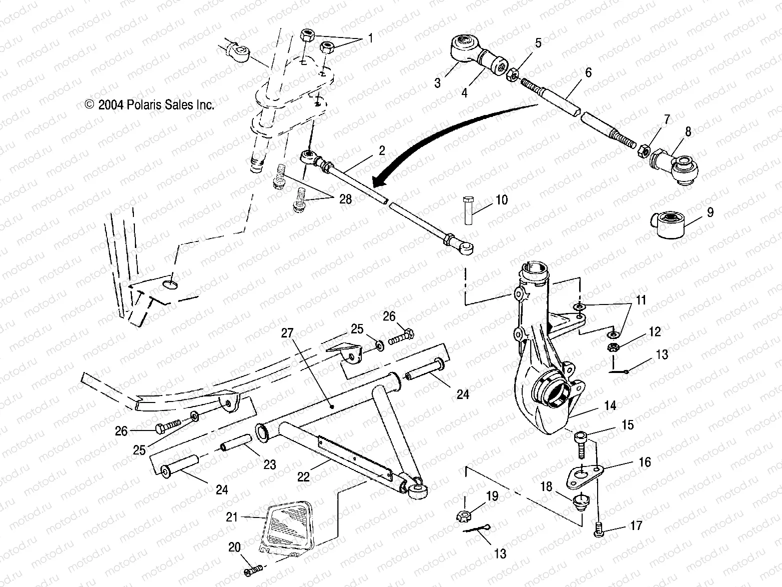 A-ARM/STRUT MOUNTING - A05BG50AA/FA (4994789478B04) | A-ARM/STRUT MOUNTING - A05BG50AA/FA (4994789478B04)