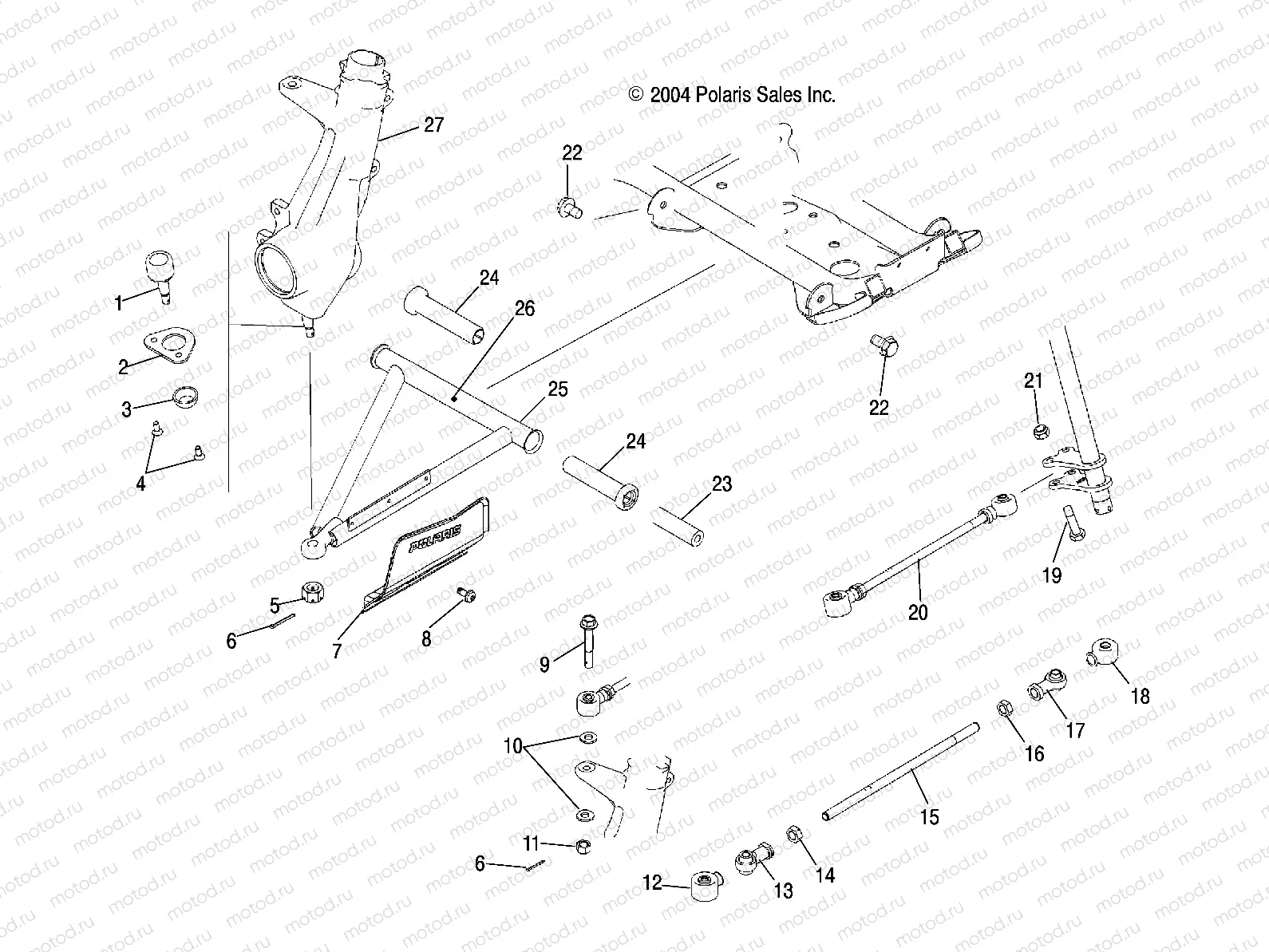 A-ARM/STRUT MOUNTING - A05JD32AA (4995169516B10) | A-ARM/STRUT MOUNTING - A05JD32AA (4995169516B10)