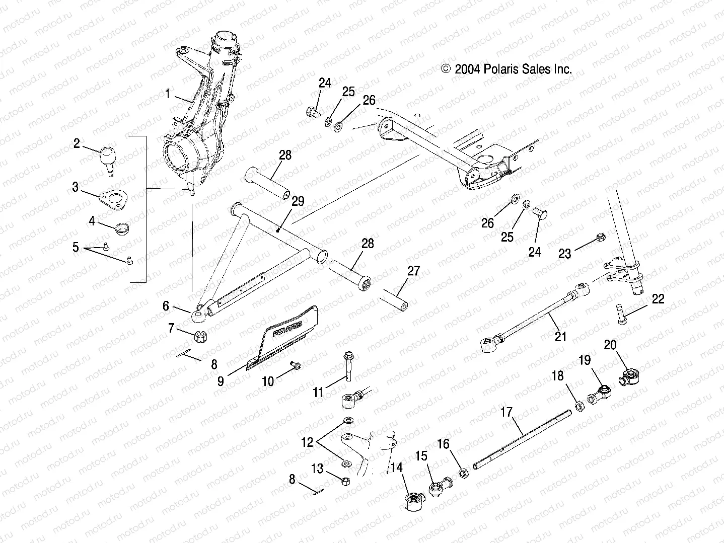 A-ARM/STRUT MOUNTING - A05MH50AB/AC/AG/AH/AL/AT/FB (4994169416C04) | A-ARM/STRUT MOUNTING - A05MH50AB/AC/AG/AH/AL/AT/FB (4994169416C04)