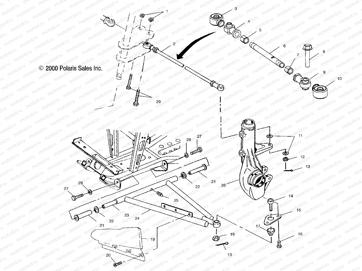 A-ARM/STRUT MOUNTING - A10CH46CA (4964376437B013) | A-ARM/STRUT MOUNTING - A10CH46CA (4964376437B013)