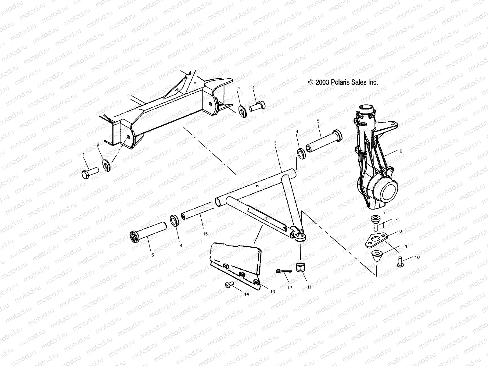 A-ARM/STRUT MOUNTING - A11RB42AA/A11RD50AA/AB/A11RF50AA (4987918791B13) | A-ARM/STRUT MOUNTING - A11RB42AA/A11RD50AA/AB/A11RF50AA (4987918791B13)
