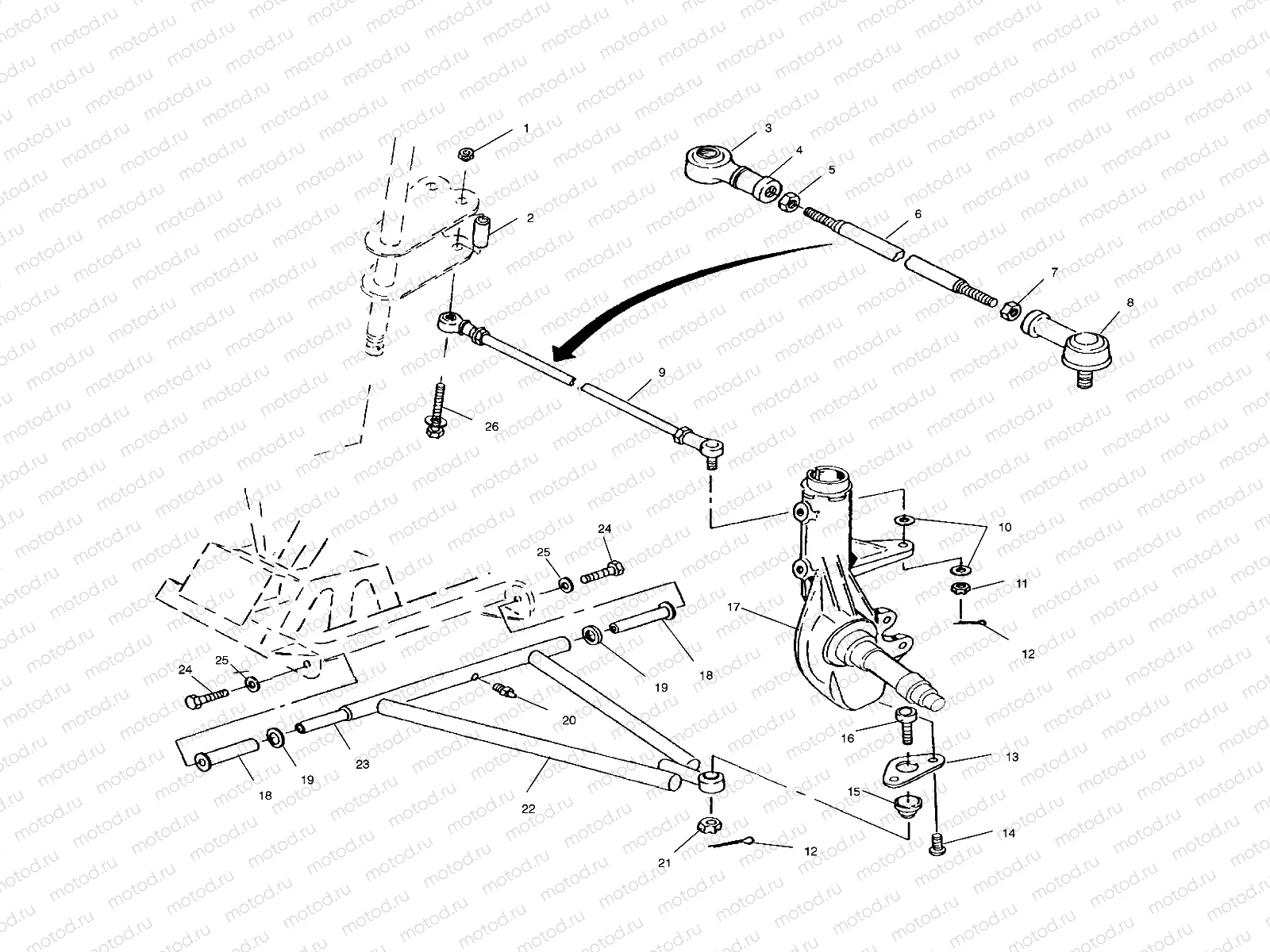 A-ARM/STRUT MOUNTING - A99BA25CA (4949574957b004) | A-ARM/STRUT MOUNTING - A99BA25CA (4949574957b004)