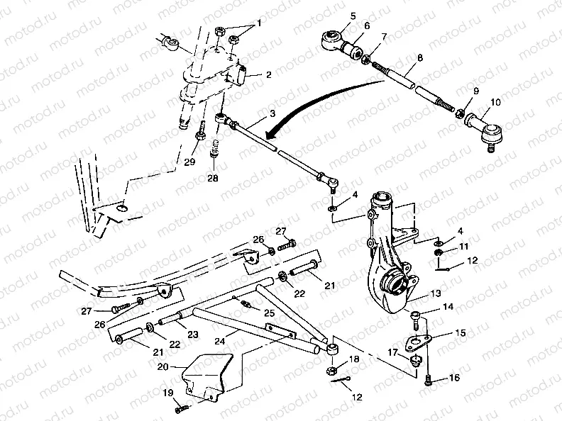 A-ARM/STRUT MOUNTING - A99BG38CA (4949664966b008) | A-ARM/STRUT MOUNTING - A99BG38CA (4949664966b008)