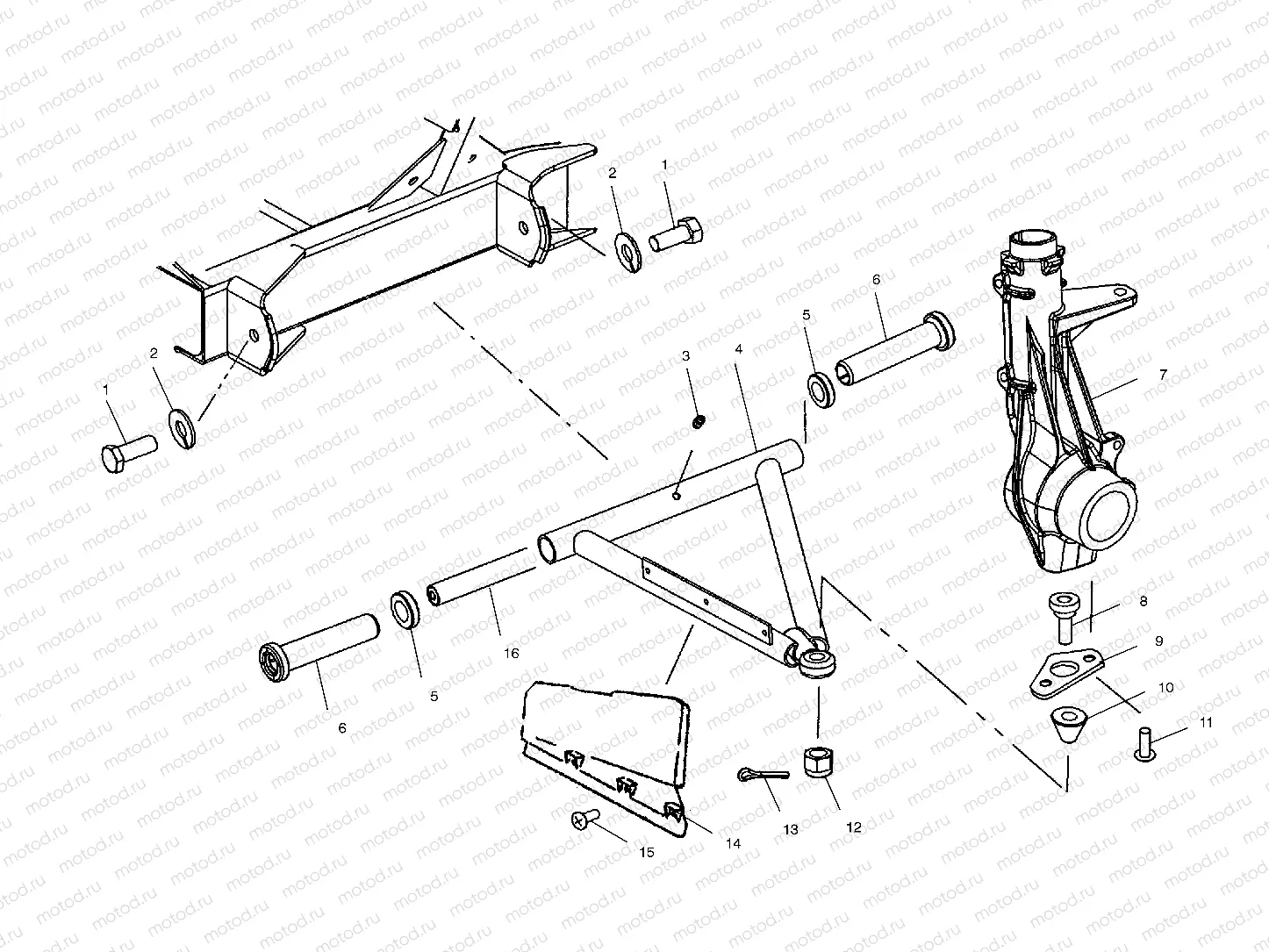 A-ARM/STRUT MOUNTING - C10RD50AA (4976437643B11) | A-ARM/STRUT MOUNTING - C10RD50AA (4976437643B11)