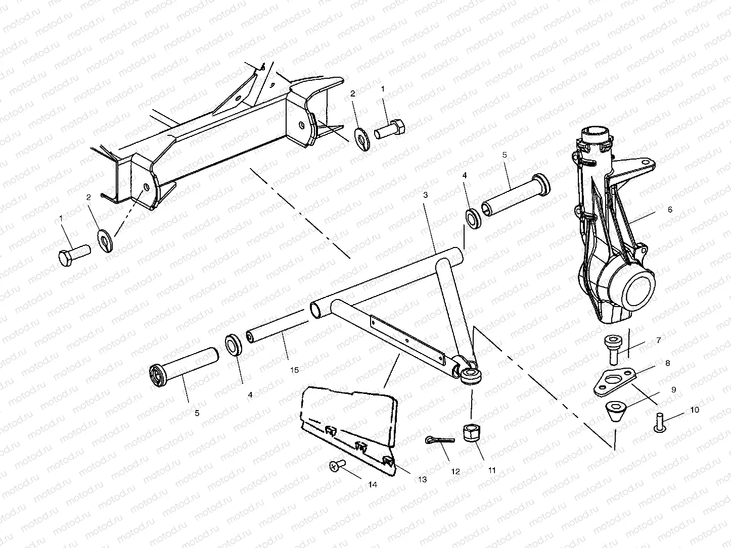 A-ARM/STRUT MOUNTING - C11RB42AA/C11RD50AA/AB/C11RF50AA (4981898189C01) | A-ARM/STRUT MOUNTING - C11RB42AA/C11RD50AA/AB/C11RF50AA (4981898189C01)