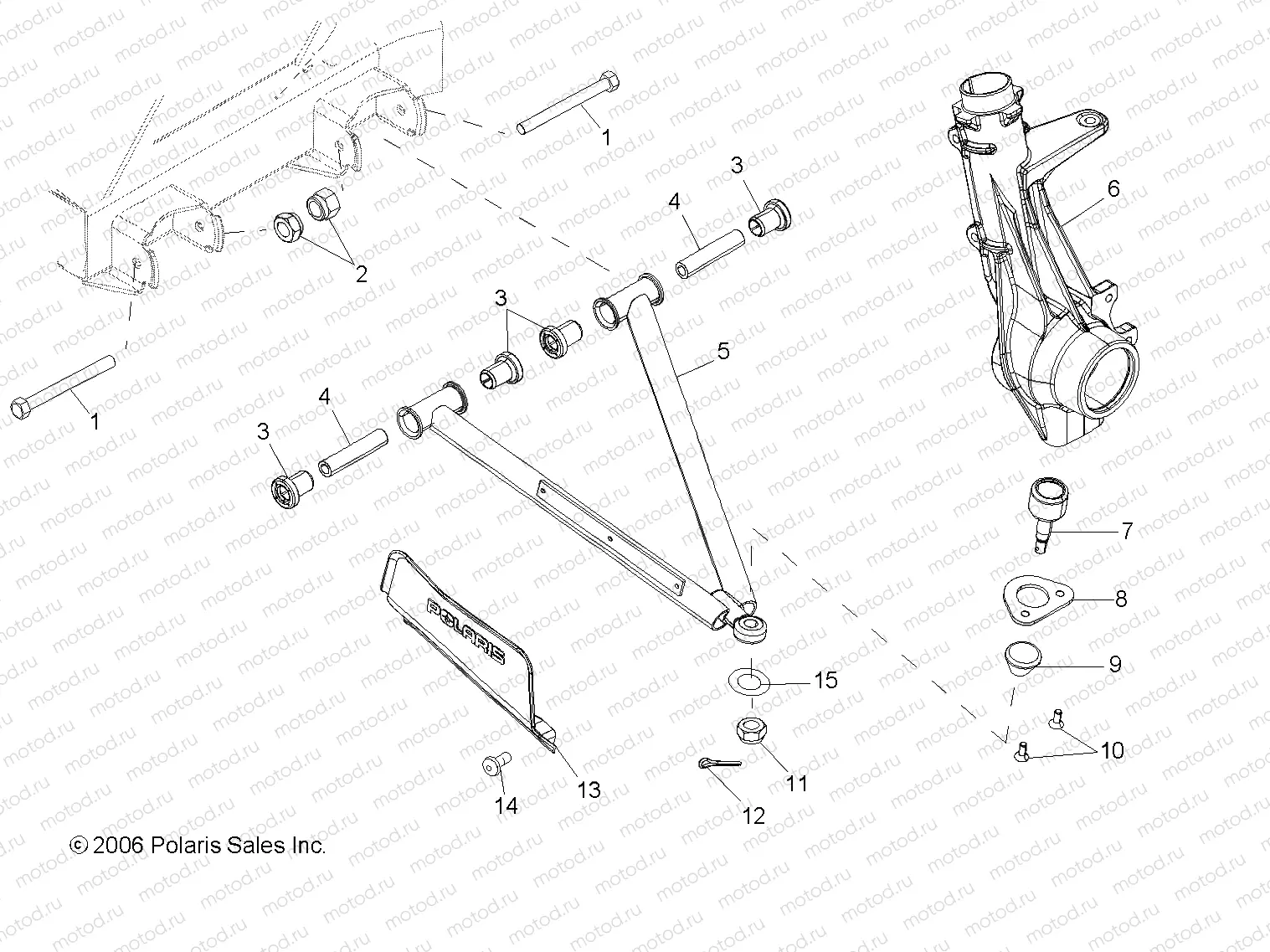 A-ARM/STRUT MOUNTING - R07RF68AD/AF (49RGRAARM07500EFI) | A-ARM/STRUT MOUNTING - R07RF68AD/AF (49RGRAARM07500EFI)