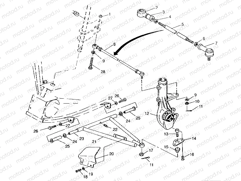 A-ARM/STRUT MOUNTING SWEDISH 4x4 400L S948140 (4926912691B010) | A-ARM/STRUT MOUNTING SWEDISH 4x4 400L S948140 (4926912691B010)