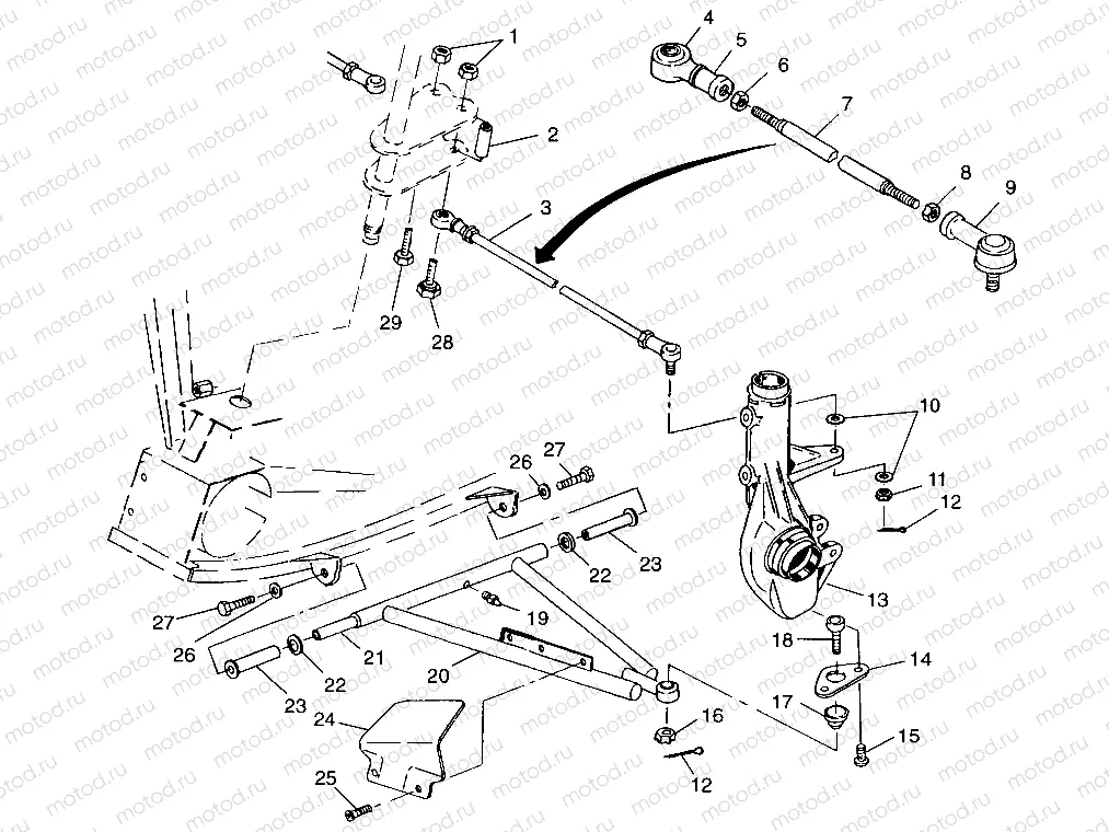 A-ARM/STRUT MOUNTING - W98AC42A (4945214521B011) | A-ARM/STRUT MOUNTING - W98AC42A (4945214521B011)