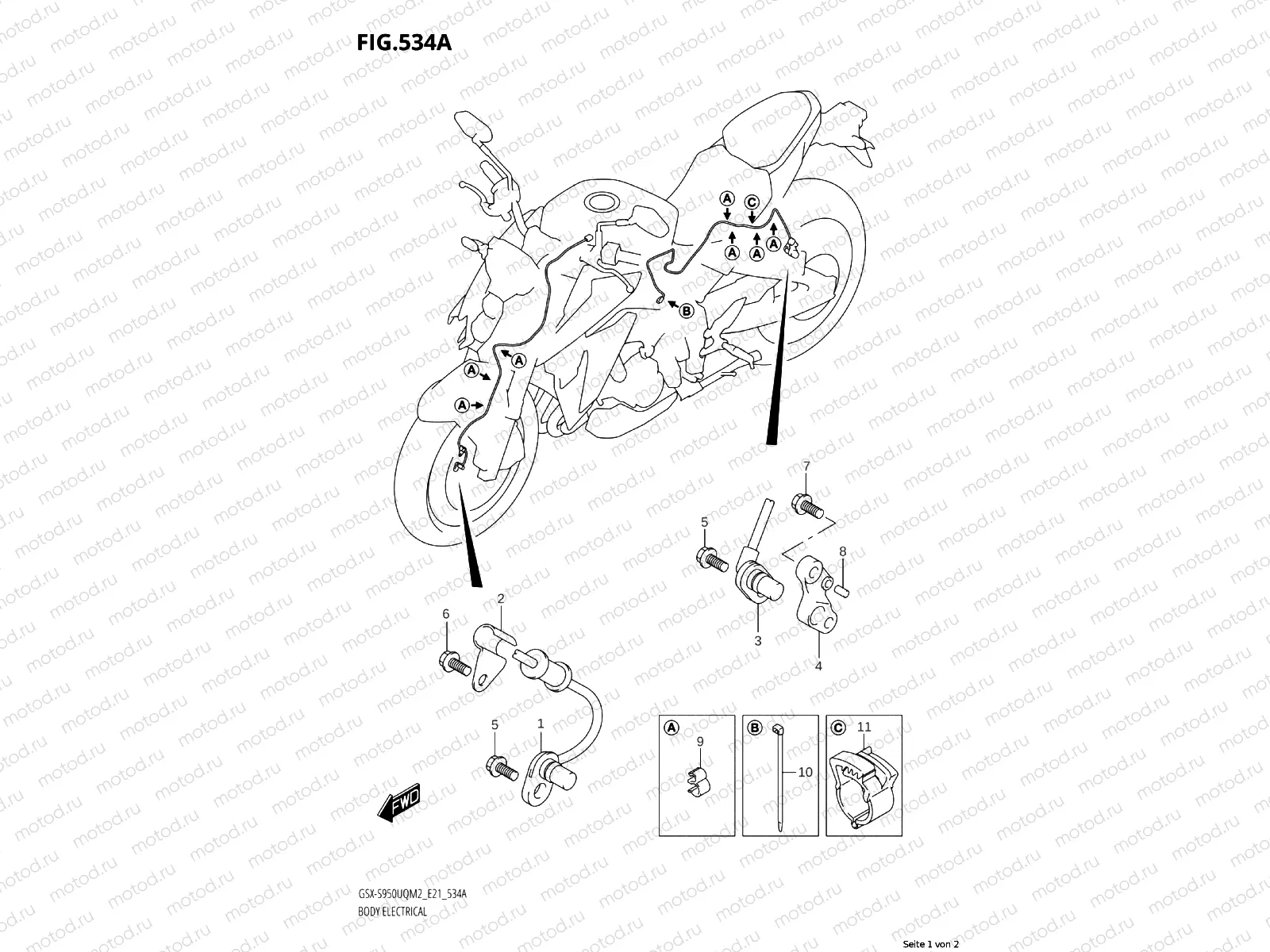ABS electrical system