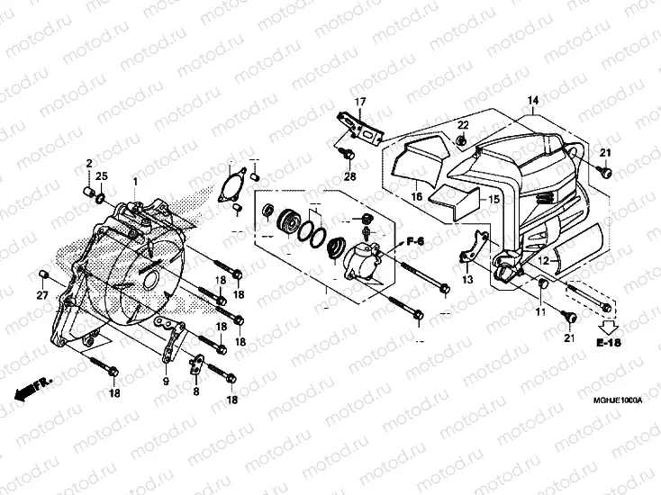 A.C. GENERATOR COVER
