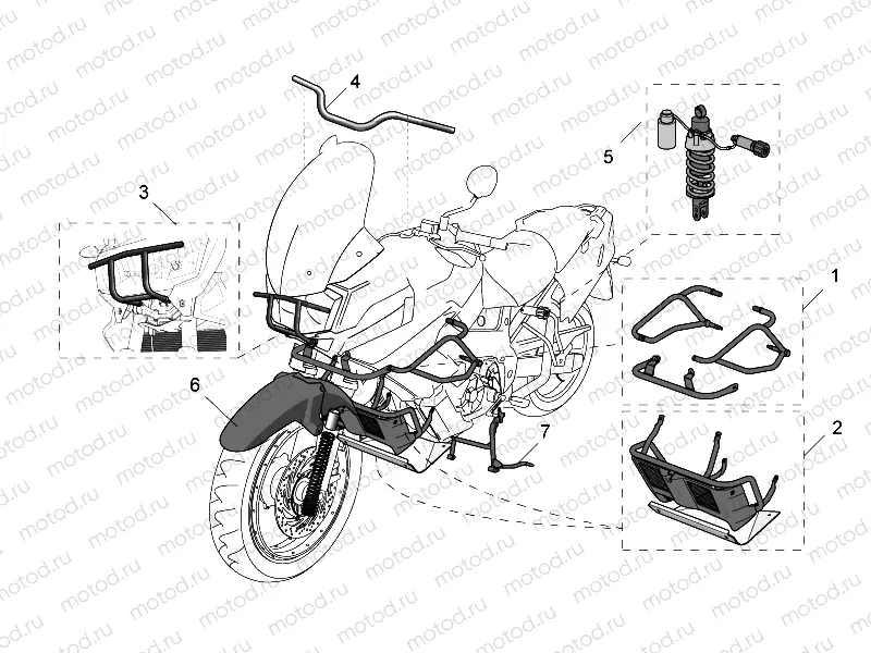 Acc. - Cyclistic components