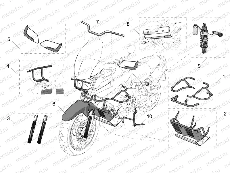 Acc. - Cyclistic components
