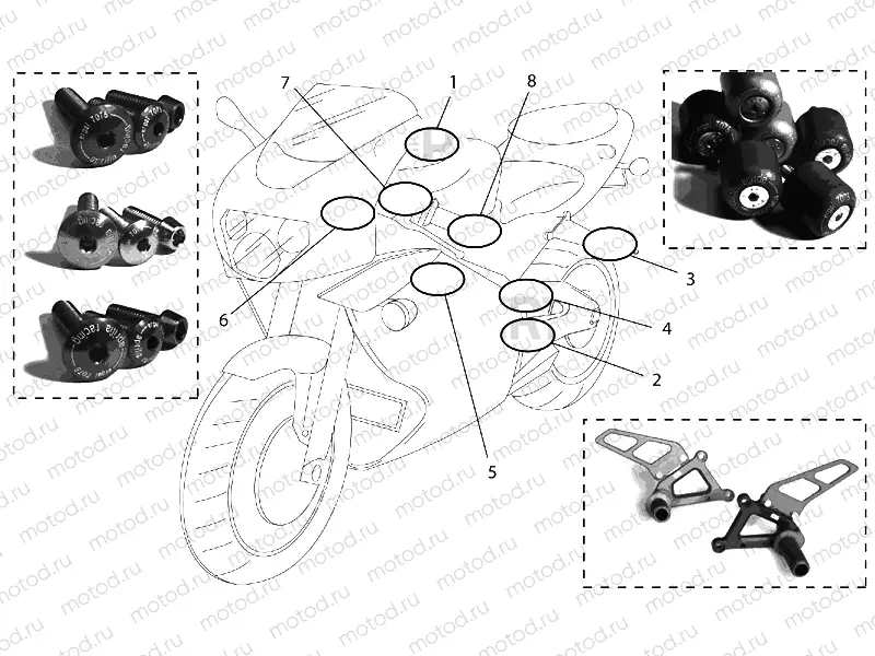 Acc. - Cyclistic components II