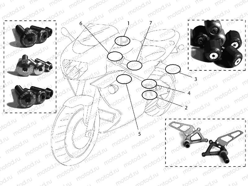 Acc. - Cyclistic components II